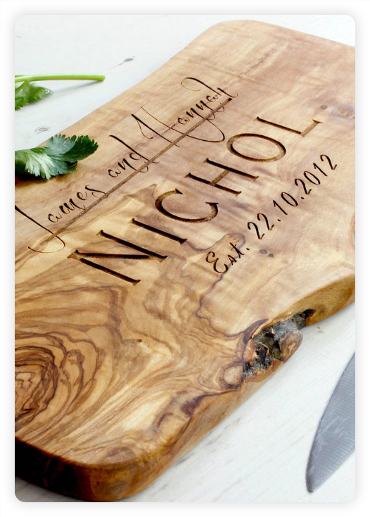 Custom Made Wooden Sign