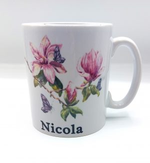 Magnolia Flower Mug